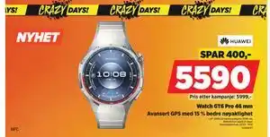 POWER Watch GT6 Pro 46 mm, NOK 5590 tilbud