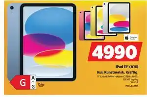 POWER iPad 11 (A16), NOK 4990 tilbud