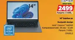 POWER 14 bærbar pc, NOK 2499 tilbud