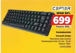 POWER Gamingtastatur, NOK 699 tilbud