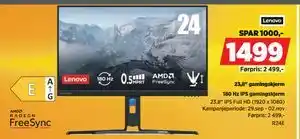 POWER 23,8 gamingskjerm, NOK 1499 tilbud