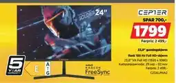 POWER 23,8 gamingskjerm, NOK 1799 tilbud