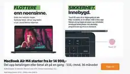 POWER MacBook Air M4 tilbud