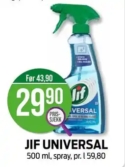Kiwi JIF UNIVERSAL, NOK 29.9 tilbud