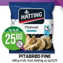 Kiwi PITABRØD FINE, NOK 25.8 tilbud