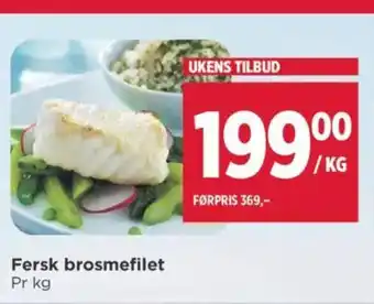 Meny Fersk brosmefilet tilbud
