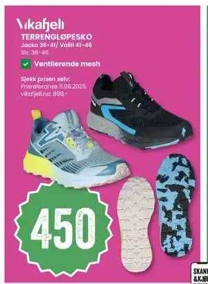 Sport Outlet TERRENGLØPESKO, NOK 450 tilbud
