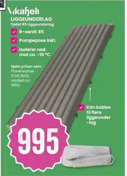 Sport Outlet LIGGEUNDERLAG, NOK 995 tilbud