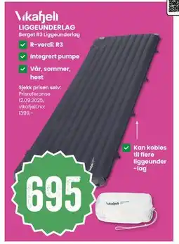 Sport Outlet LIGGEUNDERLAG, NOK 695 tilbud