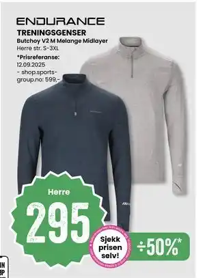 Sport Outlet TRENINGSGENSER, NOK 295 tilbud