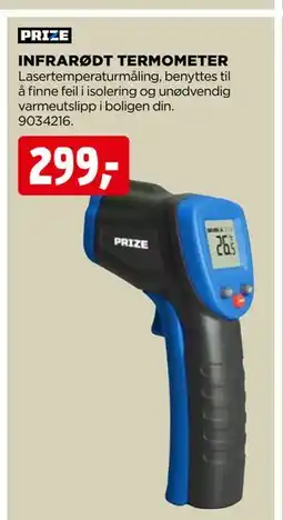 jem & fix INFRARØDT TERMOMETER, NOK 299 tilbud