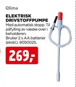 jem & fix ELEKTRISK DRIVSTOFFPUMPE, NOK 269 tilbud