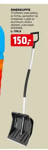 jem & fix SNØSKUFFE, NOK 150 tilbud