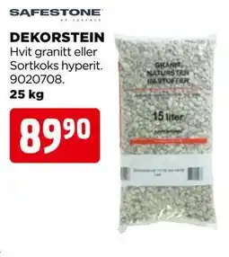 jem & fix DEKORSTEIN, NOK 89.9 tilbud