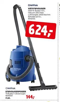 jem & fix STØVSUGERPOSER, NOK 144 tilbud