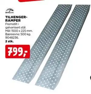 jem & fix TILHENGERRAMPER, NOK 799 tilbud