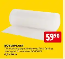 jem & fix BOBLEPLAST, NOK 59.9 tilbud