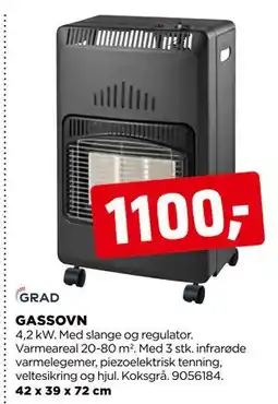 jem & fix GASSOVN, NOK 1100 tilbud