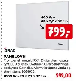 jem & fix PANELOVN tilbud