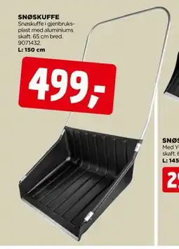 jem & fix SNØSKUFFE, NOK 499 tilbud