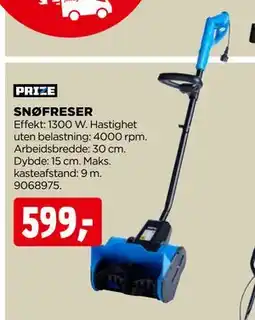 jem & fix SNØFRESER, NOK 599 tilbud