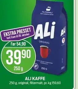 Kiwi ALI Kaffe tilbud