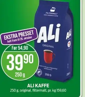Kiwi ALI Kaffe tilbud
