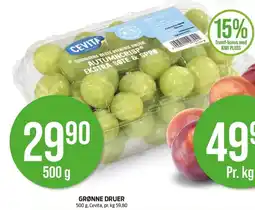 Kiwi Grønne druer tilbud