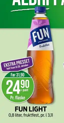 Kiwi FUN LIGHT, NOK 24.9 tilbud