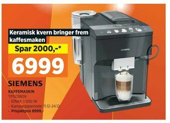 POWER KAFFEMASKIN tilbud