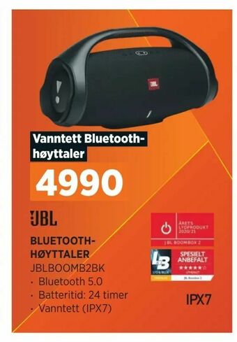 POWER Bluetooth- høyttaler tilbud