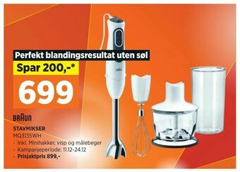 POWER Stavmikser tilbud