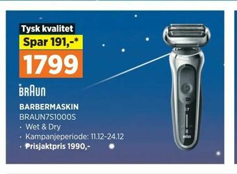 POWER Barbermaskin tilbud