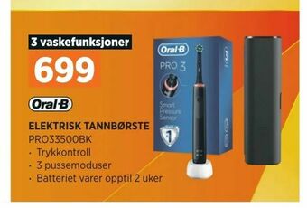 POWER Elektrisk tannbørste tilbud
