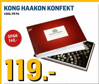 Price Lagerbutikk Kong haakon konfekt tilbud