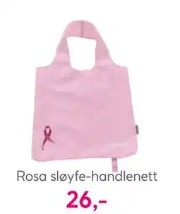 Vitusapotek Rosa sløyfe-handlenett, NOK 26 tilbud