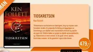 Ark Bokhandel TIDSKRETSEN, NOK 479 tilbud