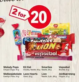 Nærbutikken Jordbærstang, NOK 20 tilbud