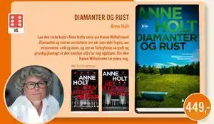 Ark Bokhandel DIAMANTER OG RUST, NOK 449 tilbud