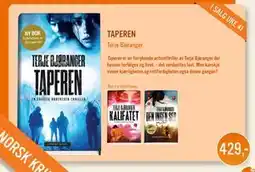 Ark Bokhandel TAPEREN, NOK 429 tilbud