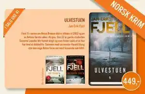 Ark Bokhandel ULVESTUEN, NOK 449 tilbud