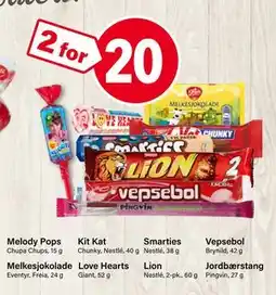 Nærbutikken Smarties, NOK 20 tilbud