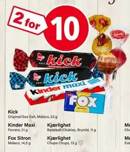 Nærbutikken Kick, NOK 10 tilbud