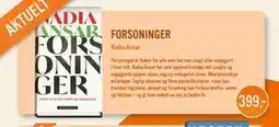 Ark Bokhandel FORSONINGER, NOK 399 tilbud