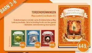 Ark Bokhandel TORDENDRONNINGEN, NOK 449 tilbud