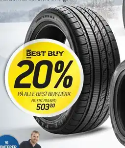 Thansen 20% PÅ ALLE BEST BUY-DEKK, NOK 503.2 tilbud