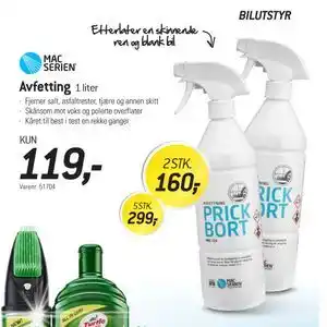 Thansen Avfetting, NOK 119 tilbud