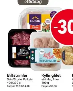 Nærbutikken Biffstrimler tilbud