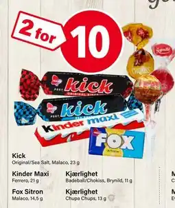 Nærbutikken Kjærlighet, NOK 10 tilbud