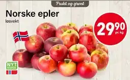 Nærbutikken Norske epler, NOK 29.9 tilbud